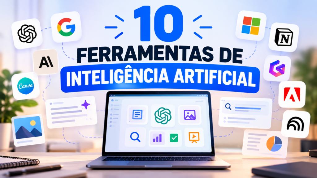 10 ferramentas de inteligência artificial para usar em 2026