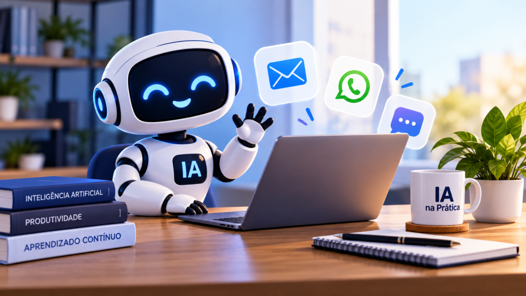 Contato IA na Prática com inteligência artificial para comunicação e produtividade